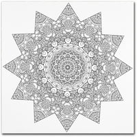 Zaštitni znak Likovna umjetnost Mandala sunčanog dana umjetnost na platnu Kathy G. Ahrens