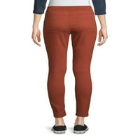 No Boundaries ' Essential Pull-On Knit Woven Jeggings