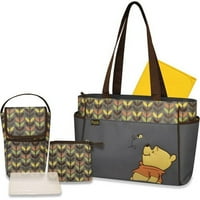 Disney Winnie The Pooh torba za pelene Set sa Bonus torbom za flaše