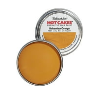 Enkaustikos Hot Cake Encaustic WA boja, 1. oz. Tin, boemska narandžasta