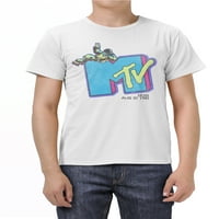 MTV čovjek na Mjesecu muške i velike muške grafičke majice