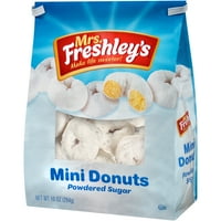 Mrs. Freshley je® praškasti šećer Mini Donuts oz. Torba za ustajanje
