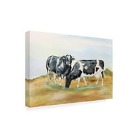 Jean Plout 'Farm Animal In Pašnjak B' Canvas Art