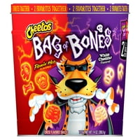 Cheetos Bag of Bones sir sa ukusom grickalica, Halloween Tin, oz