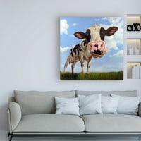 Zaštitni znak likovne umjetnosti' Penelope krava ' platno Art Lucia Hefferna