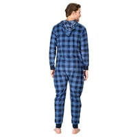 Odrasli Onesie muškarci udoban Božić odmor Muška Onsie pidžama odrasle pidžame za muškarce flanel odrasle