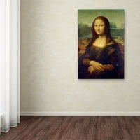 Zaštitni znak likovne umjetnosti' Mona Lisa ' platno Art Da Vinci