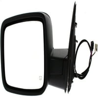 Ogledalo kompatibilno sa 2011-Ram Dodge lijevom stranom vozača grijano signalno svjetlo u kućištu teksturirano