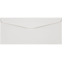 LUXPaper redovne koverte, 65lb sjajno bijela, 1 2, Pakovanje