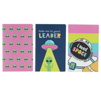 Stilski Set Mini papirnih časopisa, dizajna sa svemirskom tematikom
