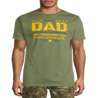Dan očeva najteži posao volite muške i velike muške grafički T-Shirt