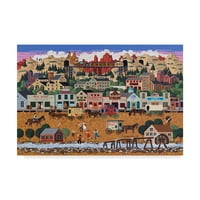 Zaštitni znak likovne umjetnosti' stara Zapadna prodavnica ' platnena Umjetnost Anthonyja Kleema