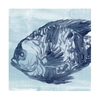 Juni Erica Vess 'Ocean Study IV' Canvas Art