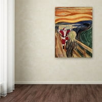 Zaštitni znak likovne umjetnosti 'Munch-The Scream' platno Art Ed Wheeler
