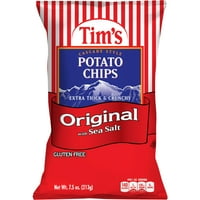 Tim's Extra Thick & Crunchy Original bez glutena sa čipsom od morske soli, 7. oz