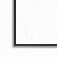 Stupell Industries ljubaznost je oznaka raznolikost fraza otisak prsta uzorak grafička Umjetnost crno uokvirena Umjetnost Print Wall Art, 11x14