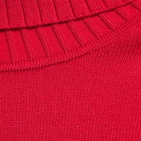 Redovni džemper pulover s dugim rukavima