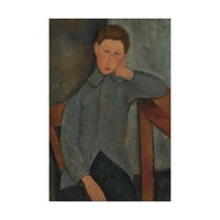 Zaštitni znak likovne umjetnosti' dječak ' platnena Umjetnost Modiglianija