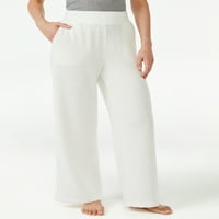 Joyspun ženske pidžame pantalone sa širokim nogama, veličine do 3X