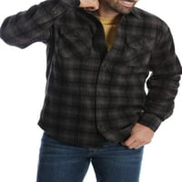 Wrangler muška i velika i visoka vunena jakna od flisa, do veličine 5Xl