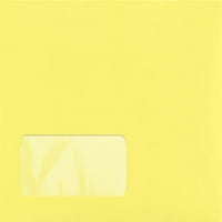 LUXPaper Prozorske Koverte, 1 2, Pastel Canary, 250 Pakovanje