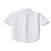 Lands ' End Školska Uniforma Za Dječake Kratki Rukavi Oxford Shirt Shirt, Veličine 4-20