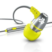 JLab metalne slušalice sa univerzalnim mikrofonom-grafit Sport žuta