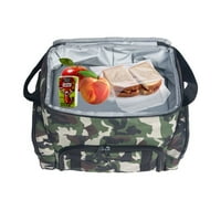- Z Travel Camouflage Meki sided Cooler ručak Bo sa Osvježivačem zraka