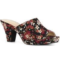 Jedinstvene Bargains ženske sandale na platformi sa cvjetnim krupnim potpeticama