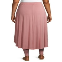 Ella Samani ženske pantalone veće veličine sa suknjom