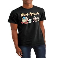 Nickelodeon Ren i stimpy muška grafička majica kratkih rukava, do veličine 3xl