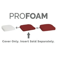Arden Selections ProFoam u navlaci jastuka sa zaobljenim naslonom na otvorenom, klasična tamnoplava