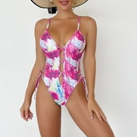 Odeerbi Jedan kupaći kostim za žene modni erogeni kupaći kostim kupaći kostim za plažu vruće ružičaste