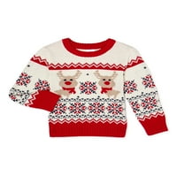 Vrijeme za odmor Baby & Toddler djevojke ili dječaci Unise Holiday Božićni džemper