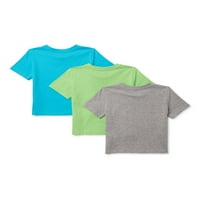 Grafička Majica Sa Kratkim Rukavima Seven Oaks Za Dječake, 3 Pakovanja, Veličine 4-7