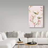 Zaštitni znak likovne umjetnosti' ptice magnolije ' platno Umjetnost Janneke Brinkman-Salentijn