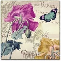 Zaštitni znak Likovna umjetnost latice Pariza III Umjetnost platna u boji Pekara