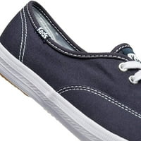 KEDS Womens Champion Canvas Sneaker 6. X-Wide Navy