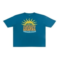 Wonder Nation Boy grafički kratki rukav T-shirt, 2-Pack, veličine 4 - & Husky