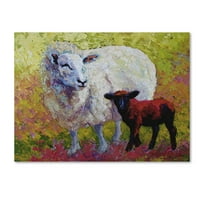 Zaštitni znak likovne umjetnosti' majke vole ovce ' umjetnost na platnu Marion Rose