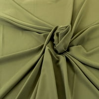 Rome Textiles poliester Spande Peachskin tkani materijal za Dresswear i umjetnost & zanati-maslinasto zelena