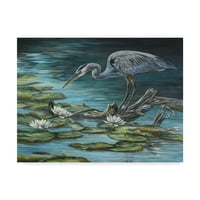 Zaštitni znak likovne umjetnosti' Heron Haven ' platnena Umjetnost Carolyn Mock