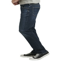 Silver Jeans Co. Muške Machray Classic Fit traperice s ravnim nogama, veličine struka 28-44