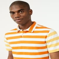 Besplatna Skupština Muška Polo majica u boji sa prugama