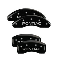 Kaliper navlake ugravirani prednji i stražnji pontiac crni finish srebrni CH Odgovara: 1999- Pontiac Grand