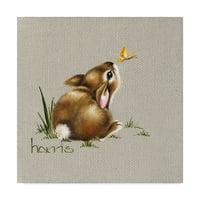 Zaštitni znak likovne umjetnosti' Tiny Bunny ' platna Umjetnost Peggy Harris