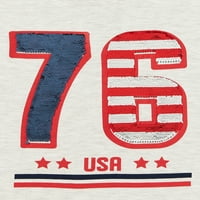 Patriotska majica holivudskih dječaka 4. jula, pakovanje, veličine 8-18