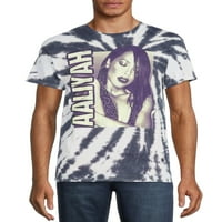 Aaliyah muška i velika Muška Tie Dye kratka rukava grafička majica