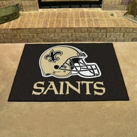 - New Orleans Saints All-Star Mat 33.75 x42. 5