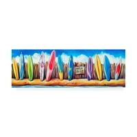 Zaštitni znak likovne umjetnosti' Surf Byron surf ' platnena Umjetnost Deborah Broughton